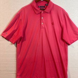 Oxford Golf Super Golf (Cool Max) Pink L Short Sleeve Poly Blend Golf/Polo